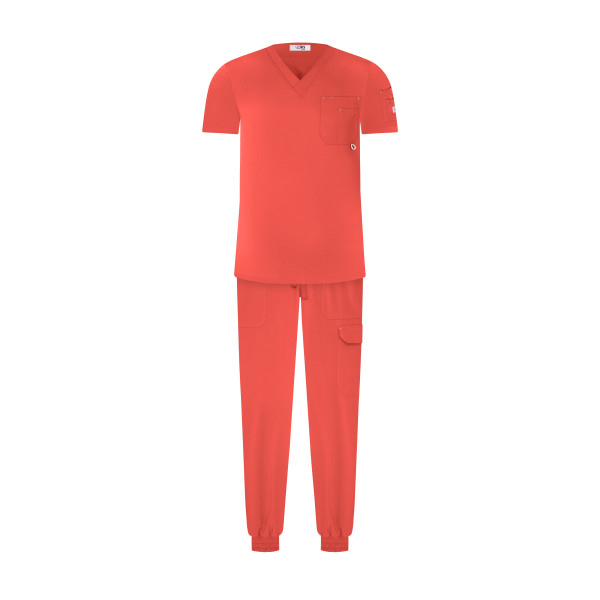 Pulse Scrub Set - Red / Rojo